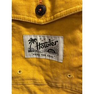 Howler Brothers Mens Corduroy Utility Shorts Mustard Yellow Size 32 Surf Life